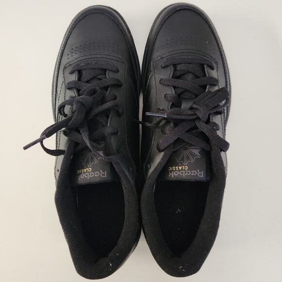 Reebok mens Club C 85,Black/Charcoal,10 main image 4